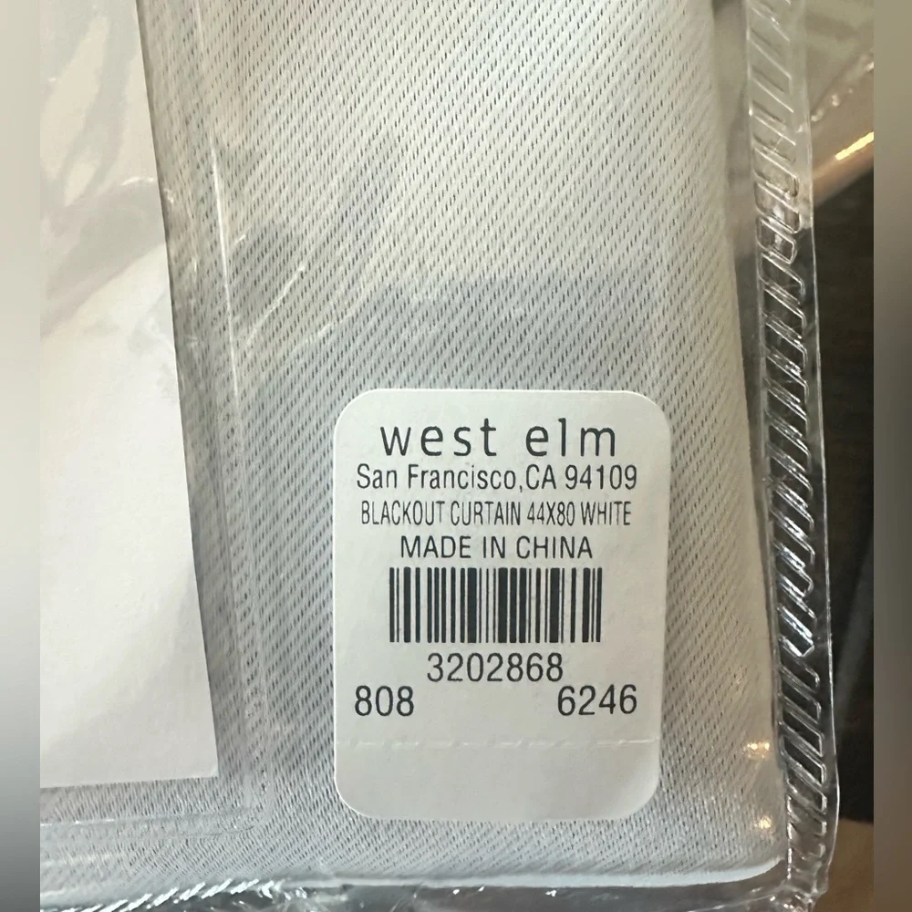 COPY - West Elm Blackout Curtains
